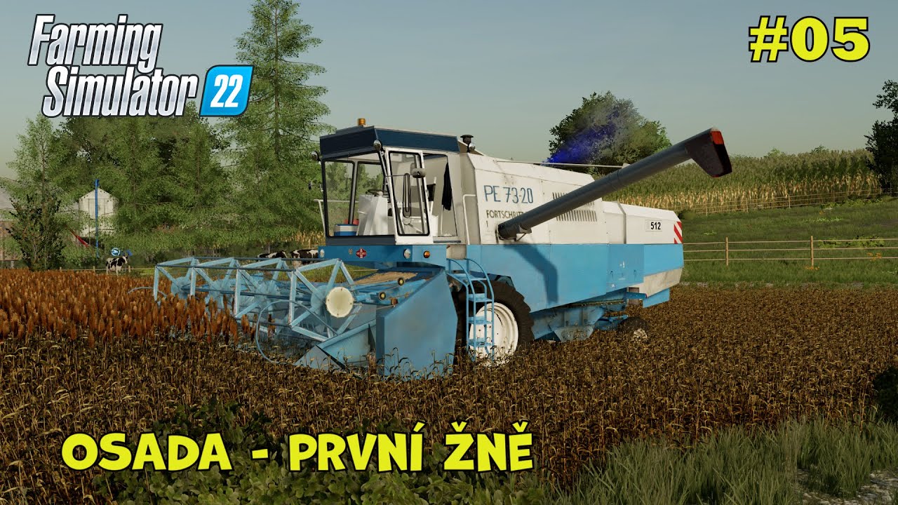 OSADA | prvn&iacute; žně | Farming Simulator 22 | #05