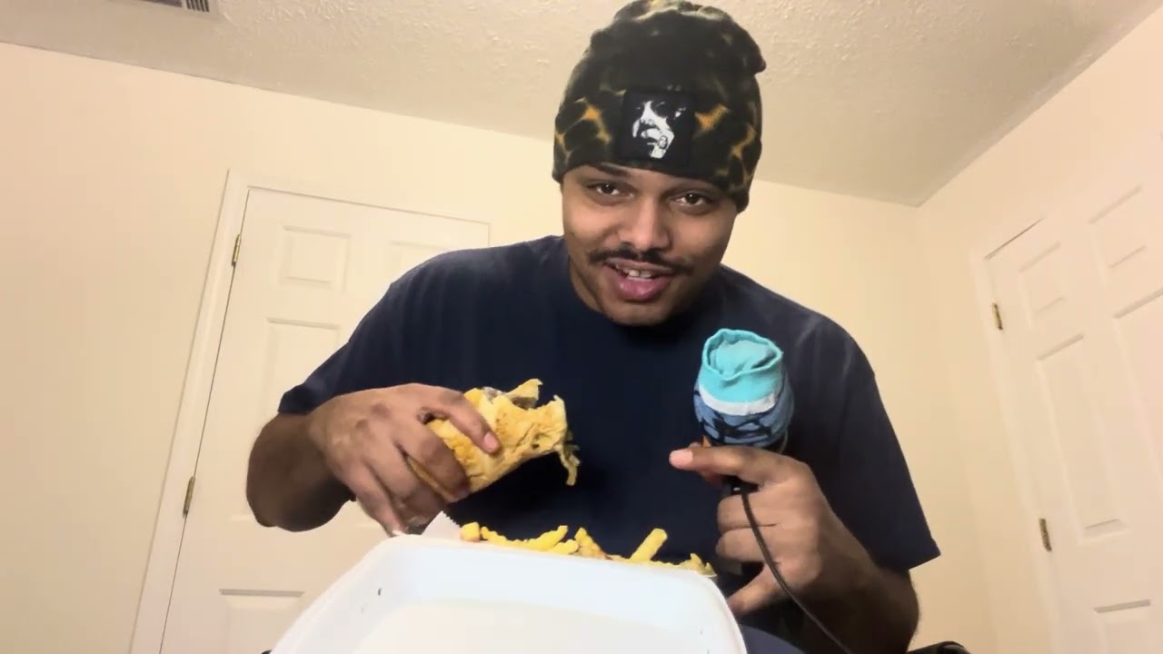 ASMR | Philly Cheese Steak Mukbang 