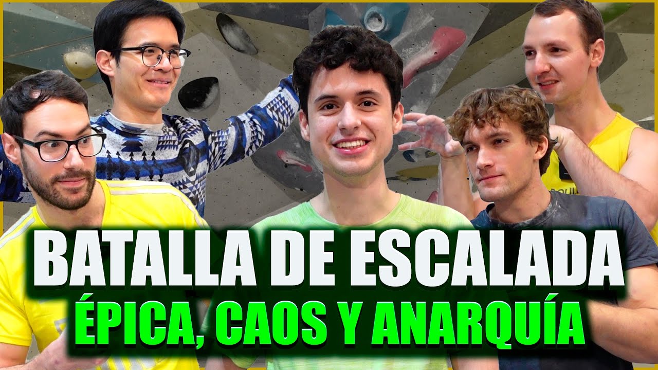MARCOS & DAVID vs. CARLOS & DAVID vs. XAVI | Batalla ÉPICA de escalada 🔥 | Sharma Climbing Barcelona