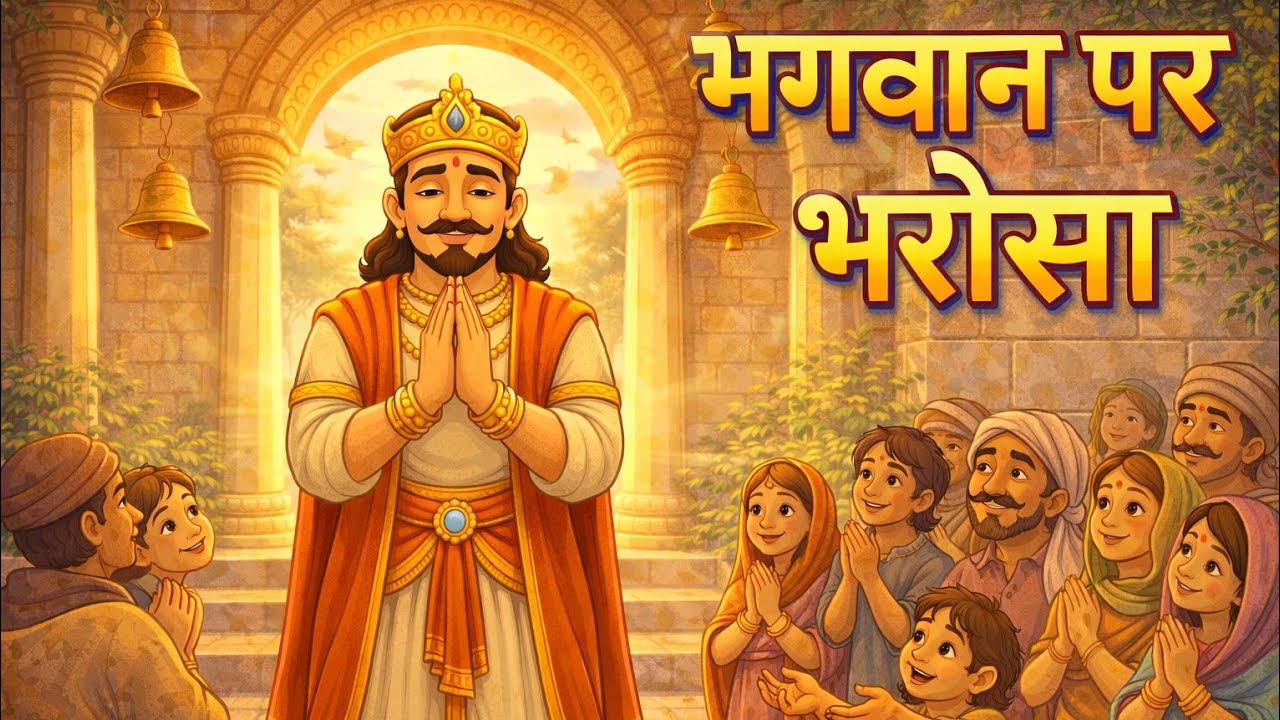 भगवान पर भरोसा | हिंदी कहानी|  Hindi Kahani  |BEDTIME STORIES | Kids kahani