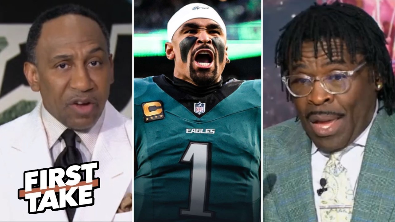 FIRST TAKE | NFC Better WATCH OUT for Jalen Hurts! &ndash; Stephen A. reacts to Eagles outplay Commanders