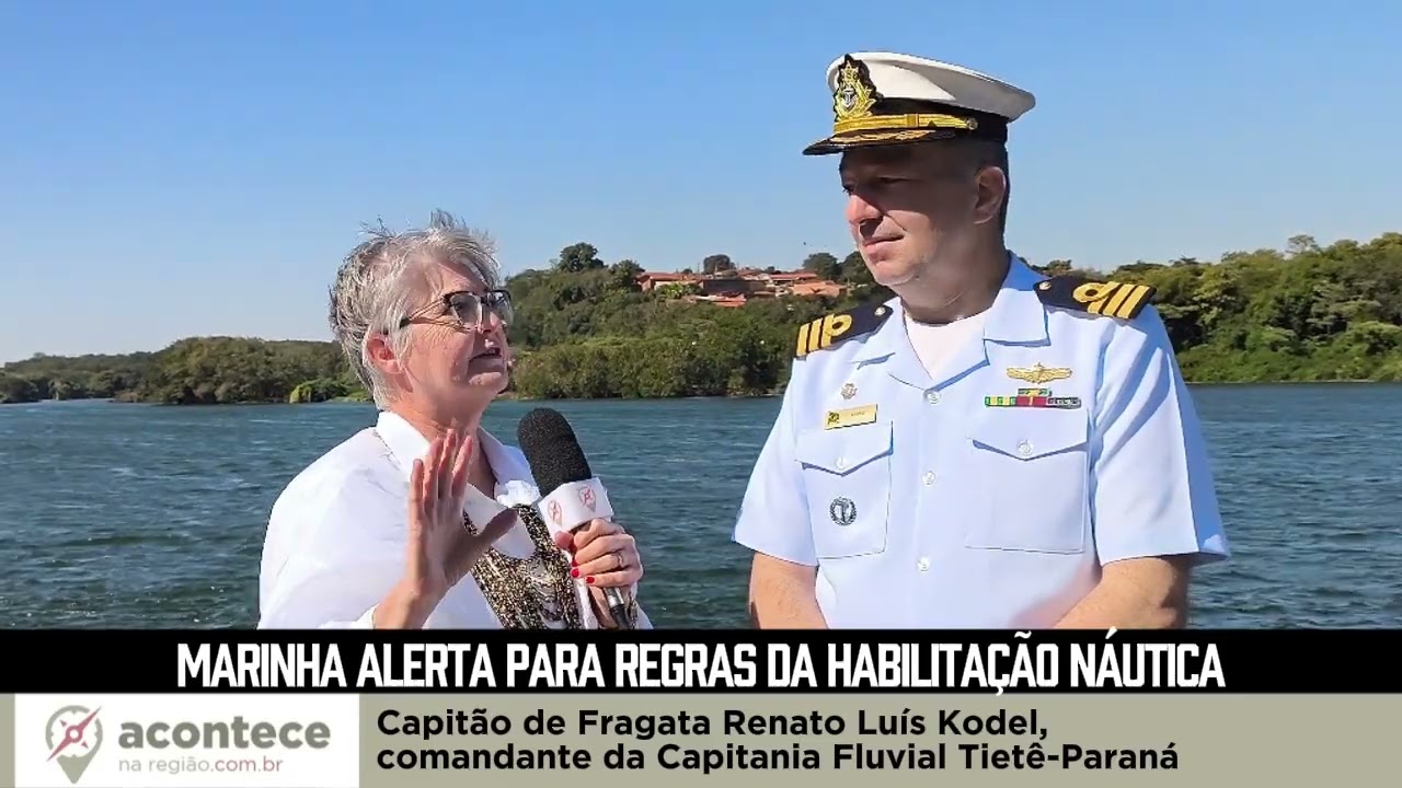 Marinha alerta para regras da habilitação náutica