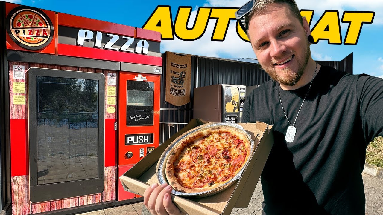 Konečne Dobrý AUTOMAT na PIZZU?! Otestoval som ho!