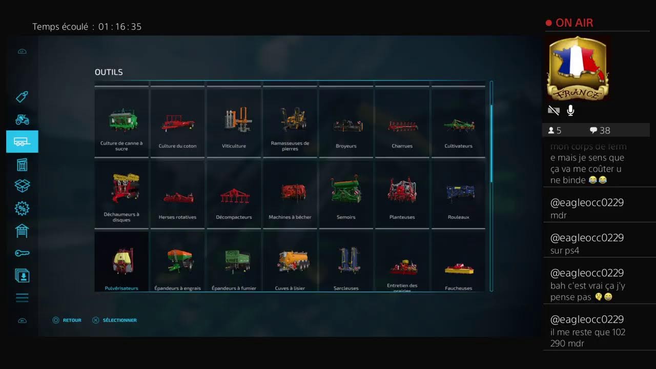 La haie des nutons multi avec raph  # 1 fs22  ps4