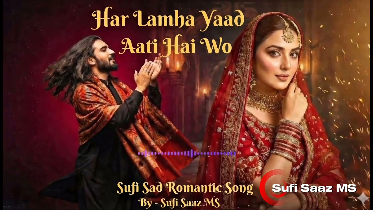 Har Lamha Yaad Aati Hai Wo | Sufi Sad Romantic Song | Chandni Raat | Sufi Saaz MS