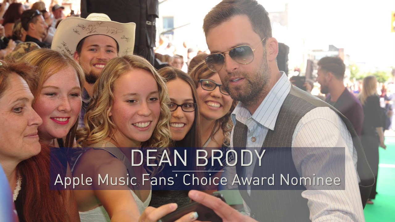 Apple Music Fans' Choice Award - Dean Brody