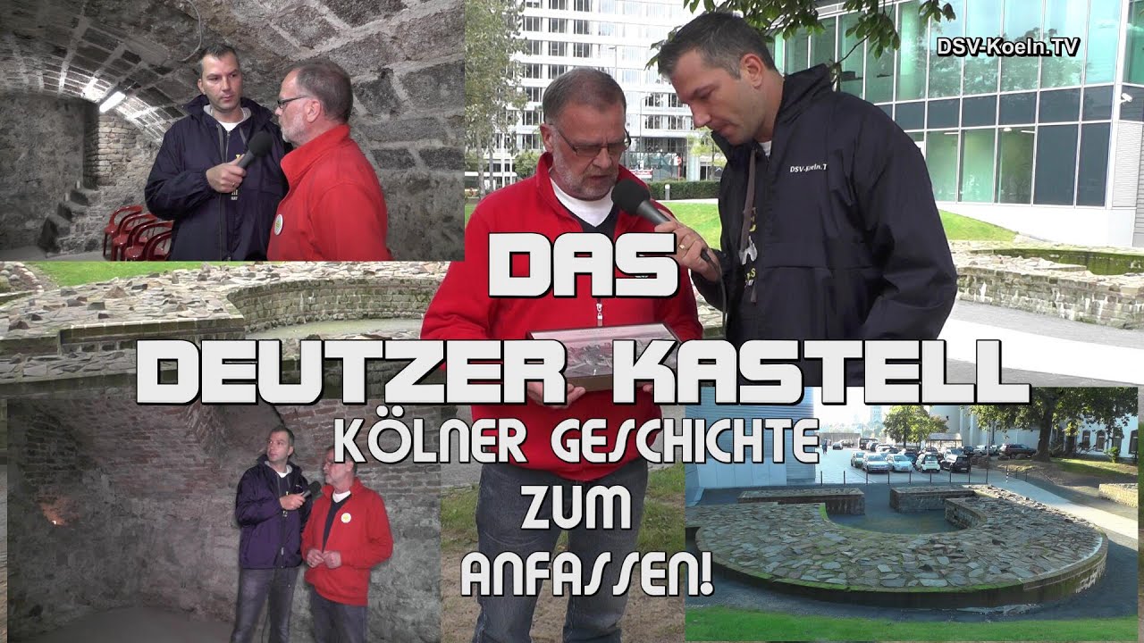 Relikte des Kastells Divitia in Köln Deutz - Römische Geschichte zum Anfassen!