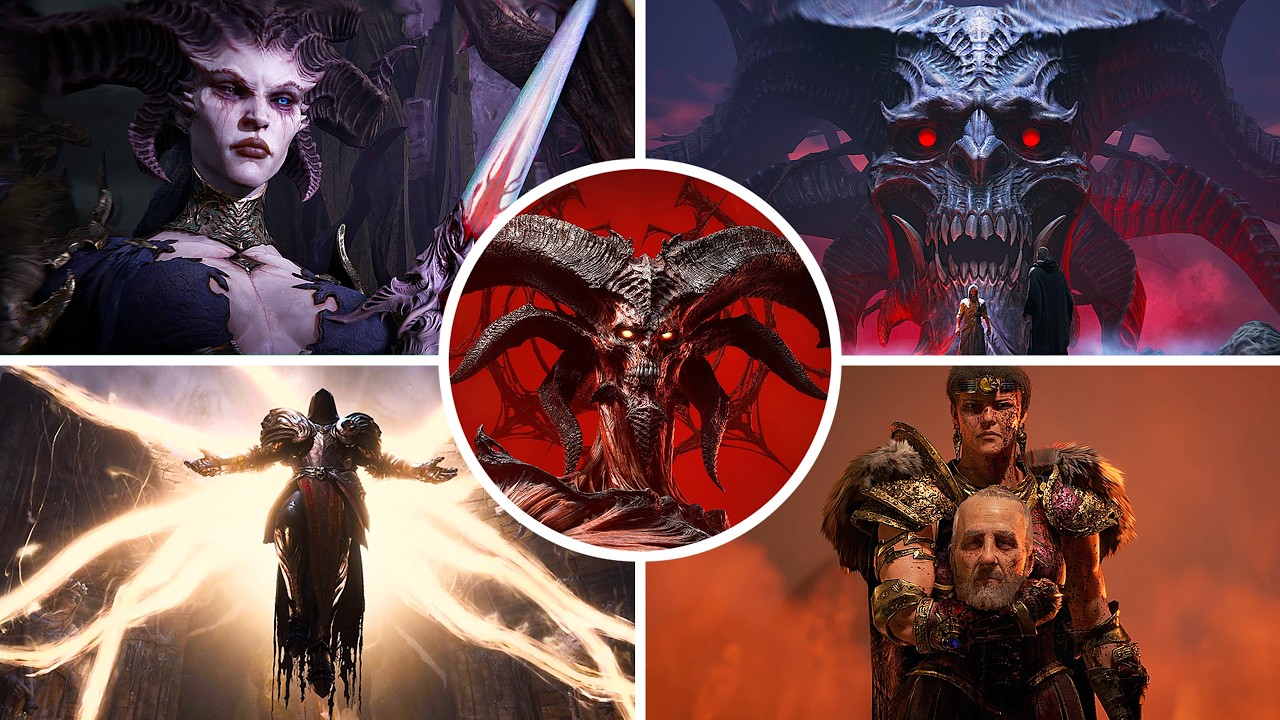 DIABLO 4 LORD OF HATRED - All Bosses With Cutscenes + Ending (2026) 4K 60fps