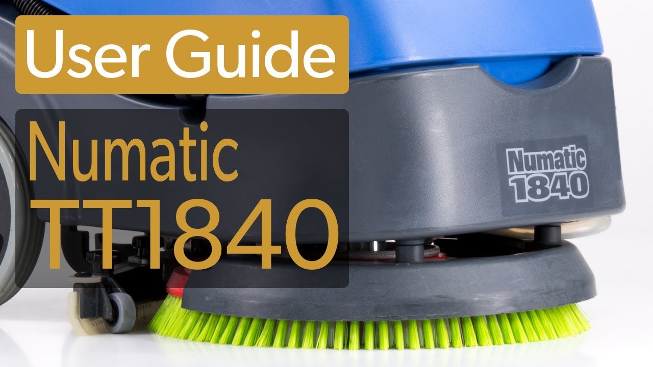 Numatic TT1840  Intro and User Guide from Wray Bros