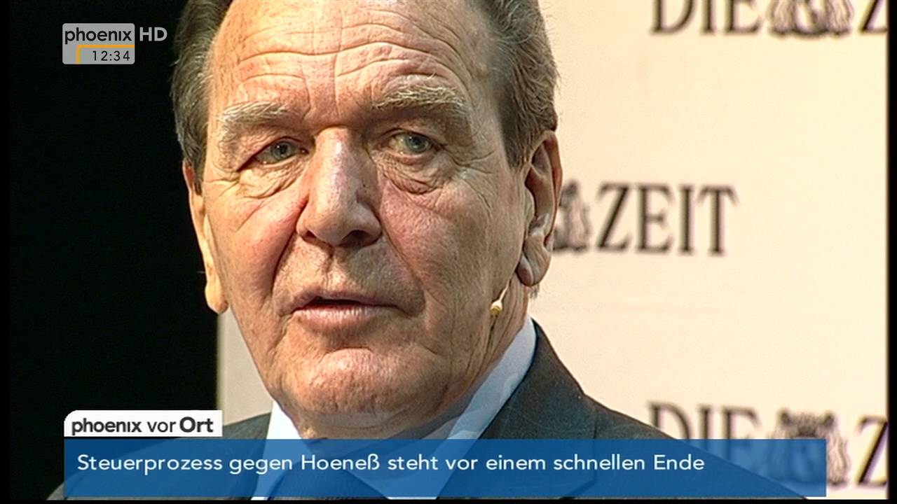 ZEIT-Matinee mit Gerhard Schr&ouml;der vom 09.03.2014