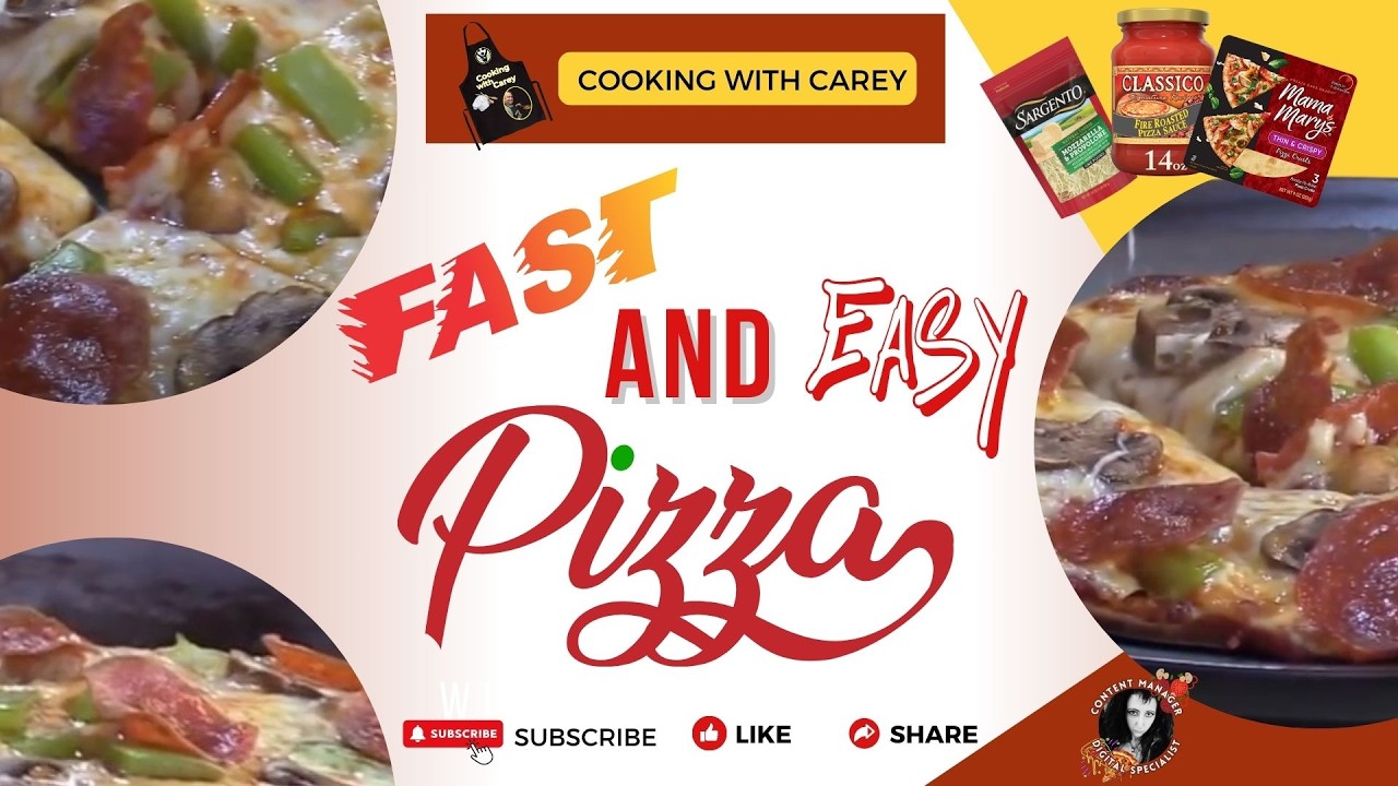 Fast and Easy Homemade Pizza Recipe