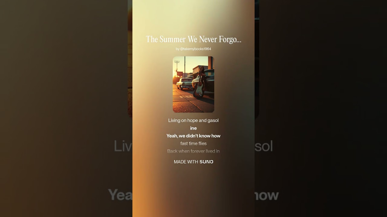 The Summer We Never Forgot