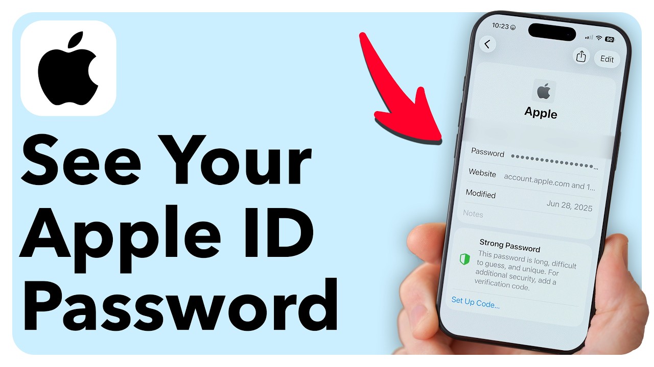 Как посмотреть пароль от Apple ID на iPhone