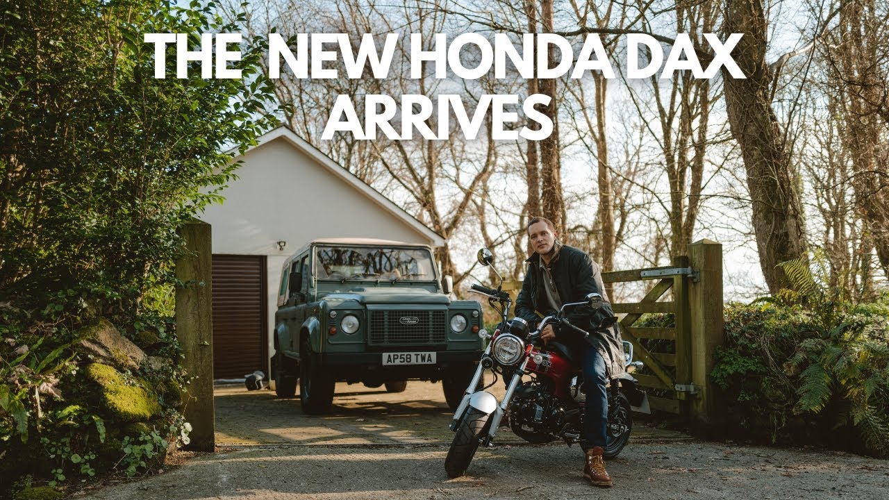 Новая Honda Dax прибыла | Two-Up в Фалмут