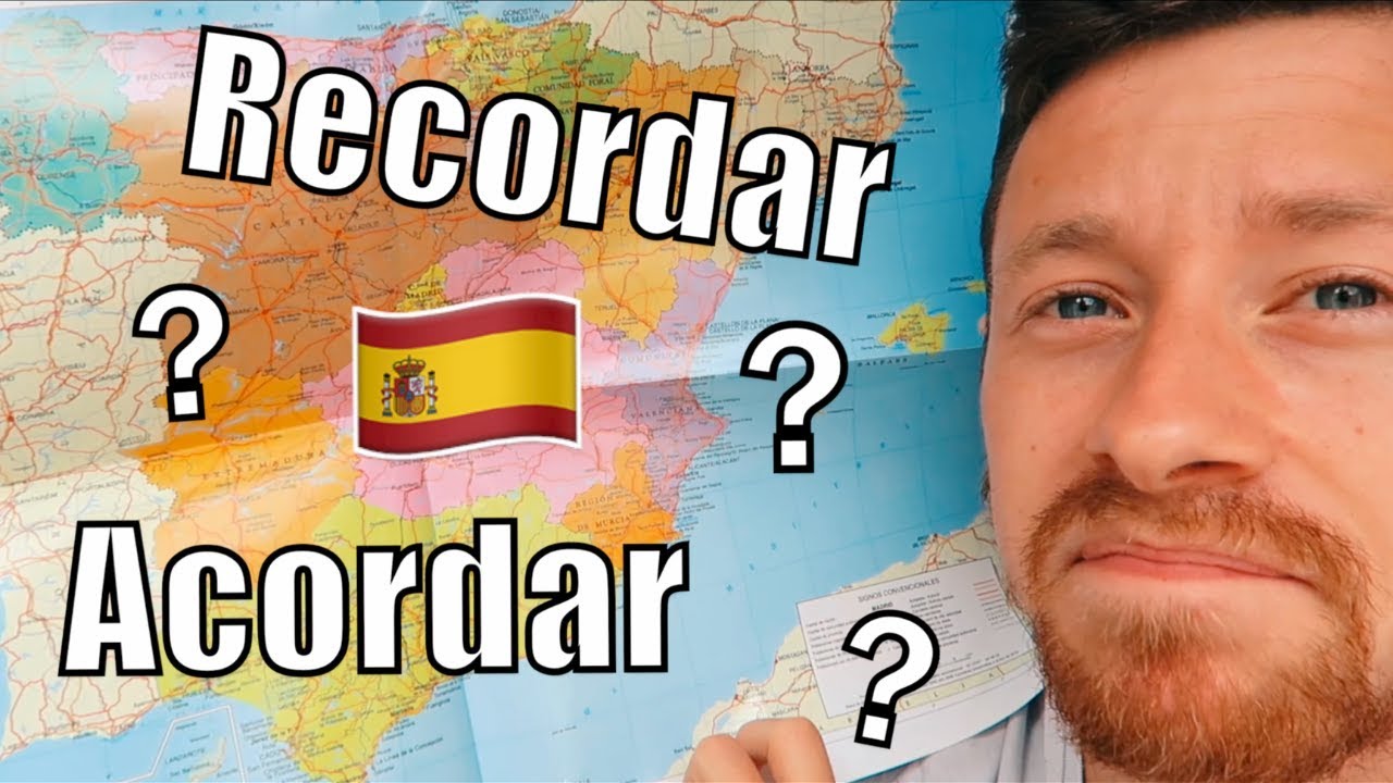 Recordar ou Acordarse.. Quelle différence ? Se rappeler, se souvenir en espagnol 🇪🇸
