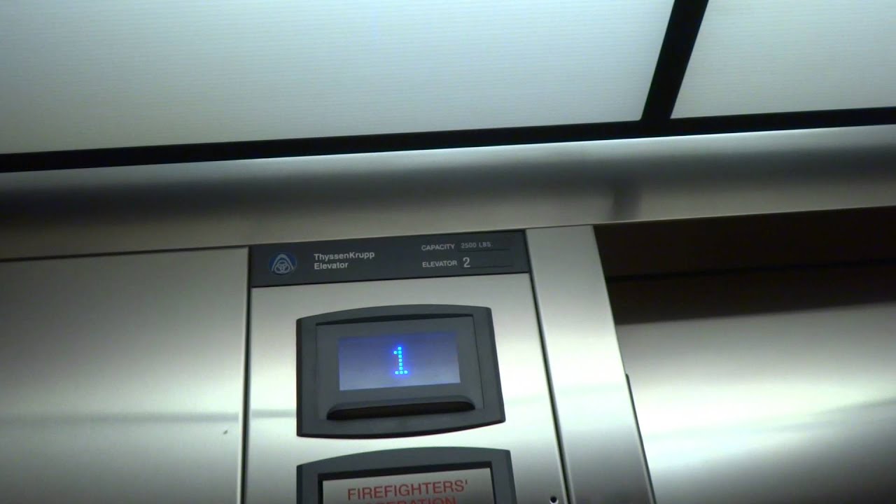 ThyssenKrupp Signa4 Hydraulic Elevators at Holiday Inn & Suites Hotel in Katy, TX.