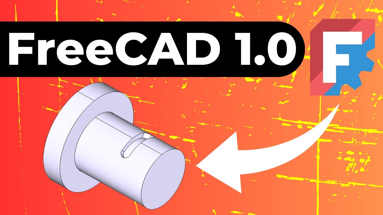 🔥Освоение создания канавок в FreeCAD: Учебное пособие по созданию цилиндрических канавок (2 метода)