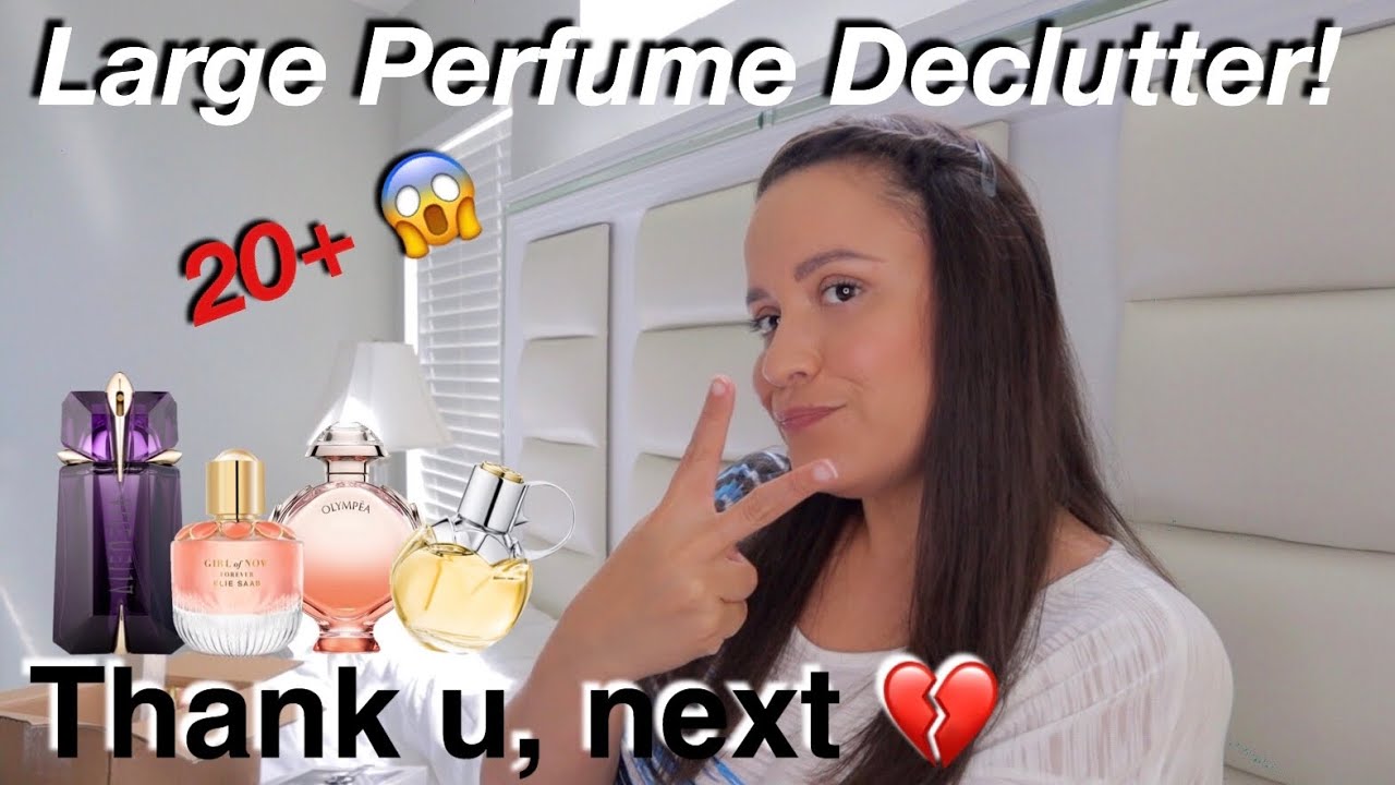 Large Perfume Declutter