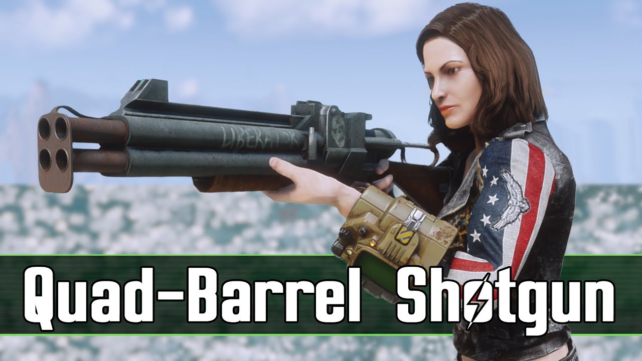 Awesome Lore Friendly Shotgun! - Fallout 4 Mods