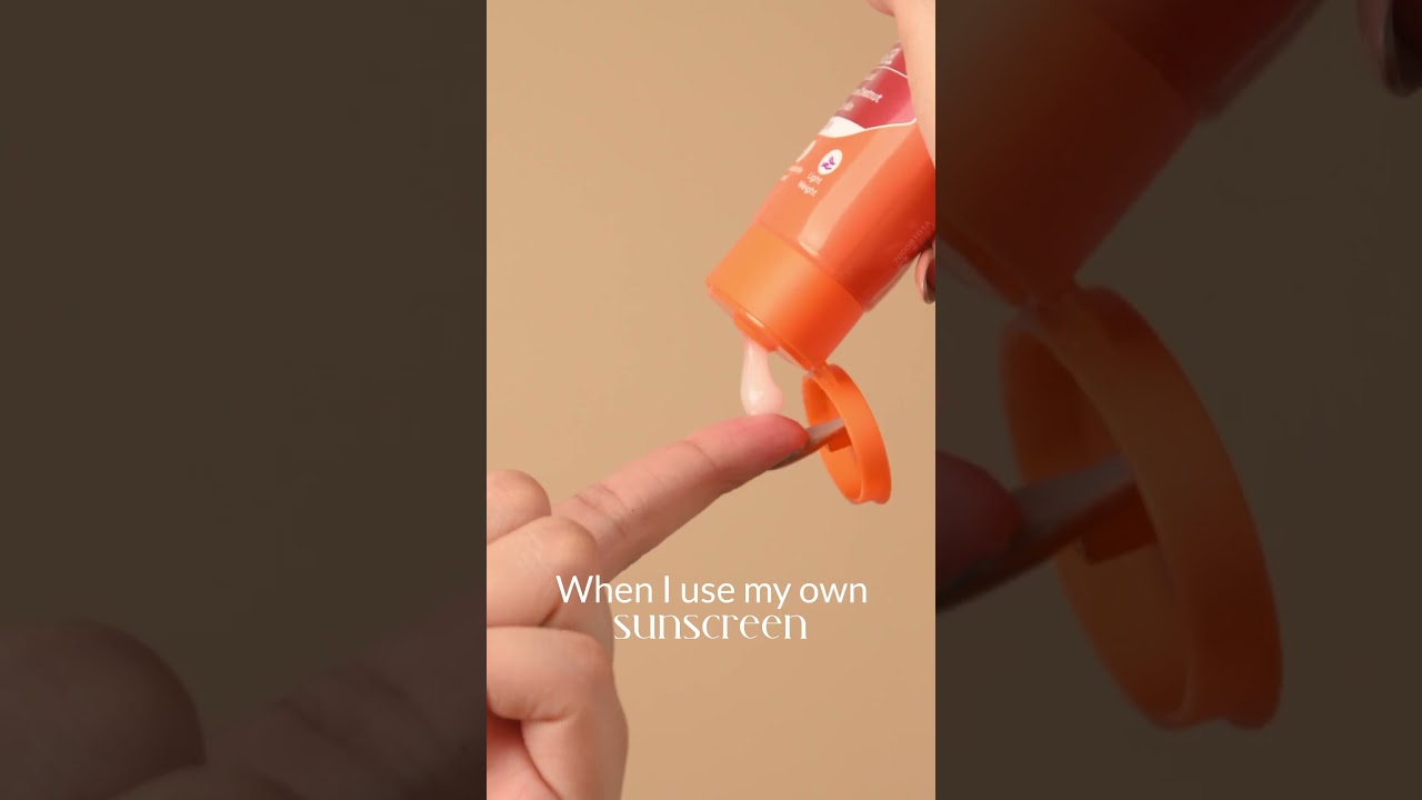 Good thing you use UV Screen MatteGel SPF 50 PA+++ sunscreen because a little goes a long way 💛