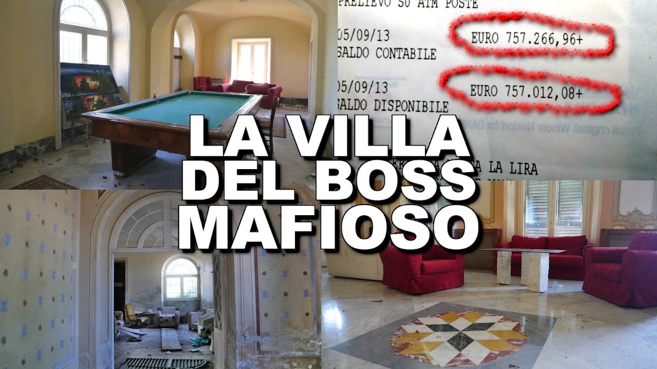 ESPLORO LA VILLA DEL BOSS E TROVO UN ESTRATTO CONTO DA 751.000€! UNA REGGIA DA SOGNO ABBANDONATA!