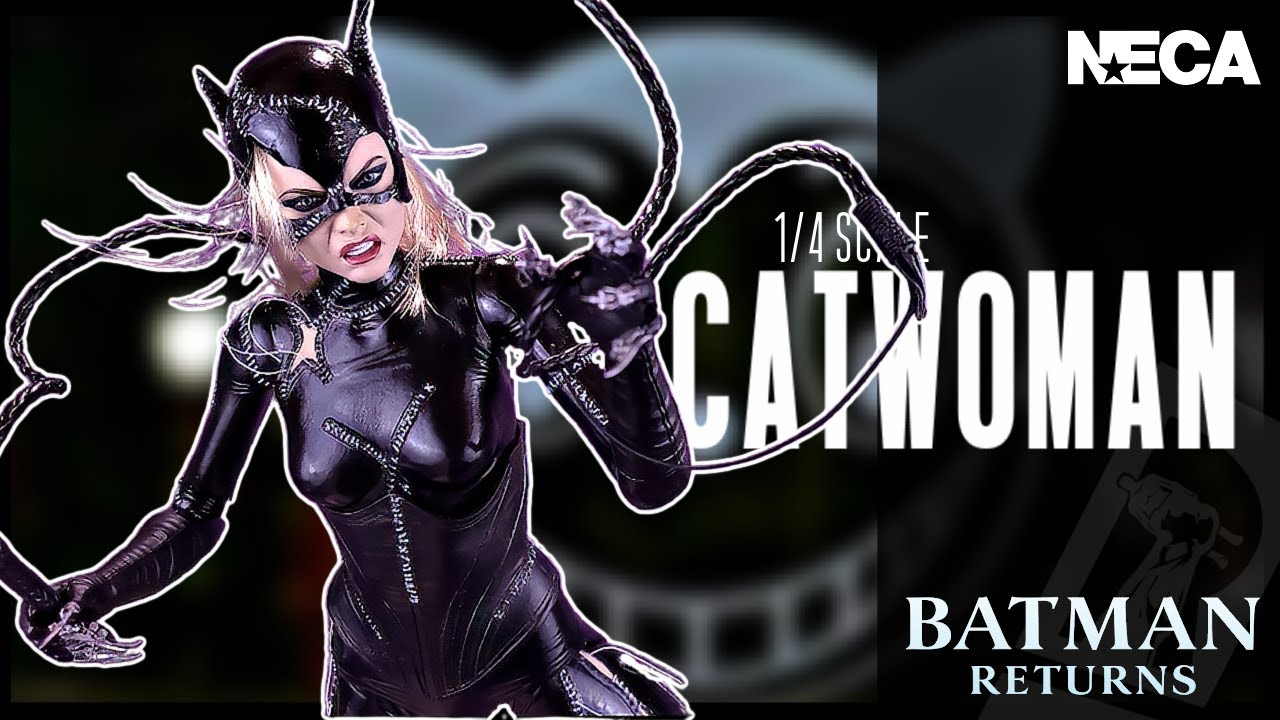 NECA Toys Batman Returns Catwoman 1/4 Scale Figure Review