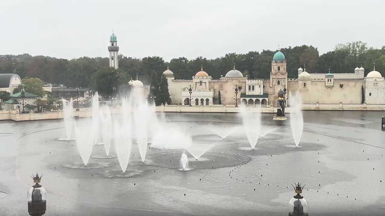 Aquanura test for Efteling Grand Spectacle test 6 Show 3 & 4