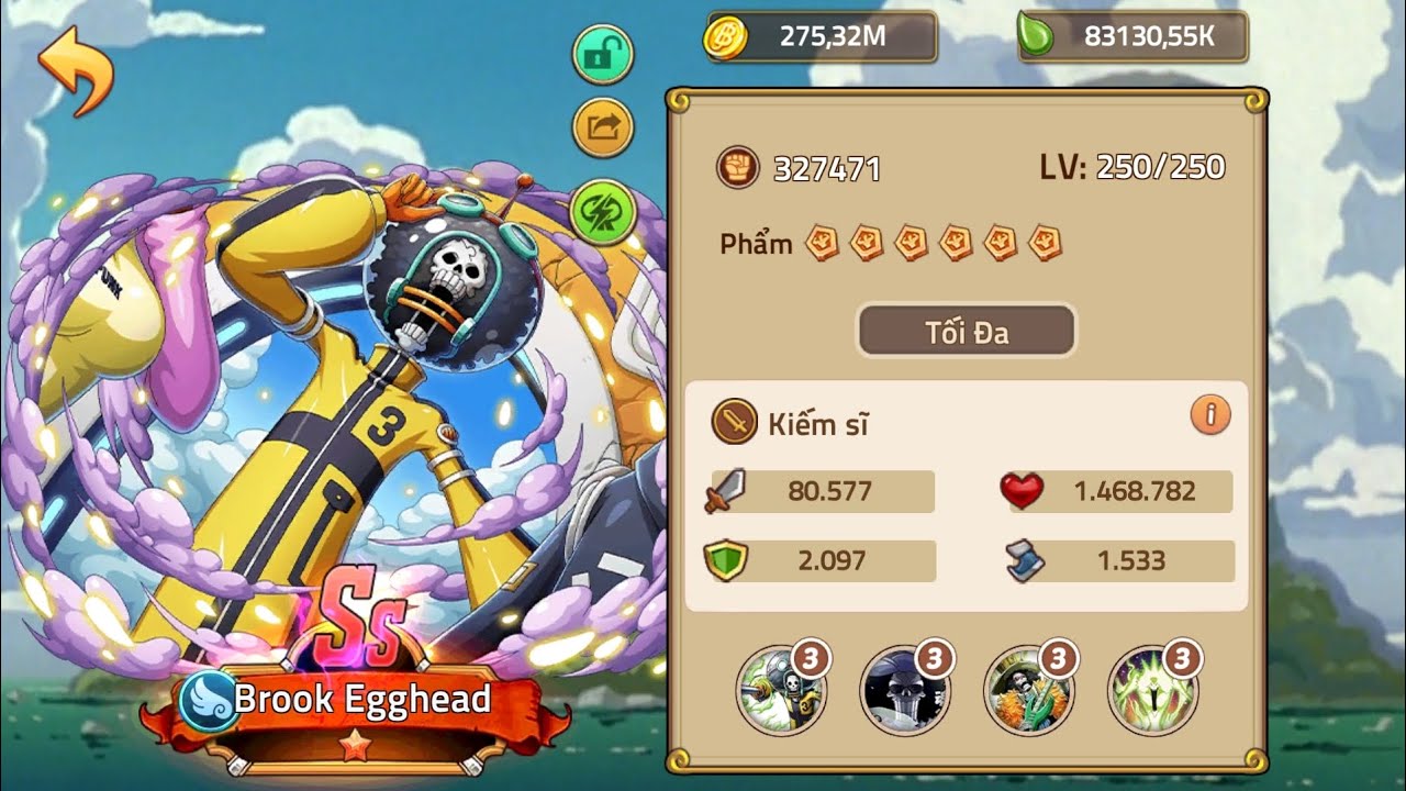 Tướng mới Brook Egghead. Quá xịn