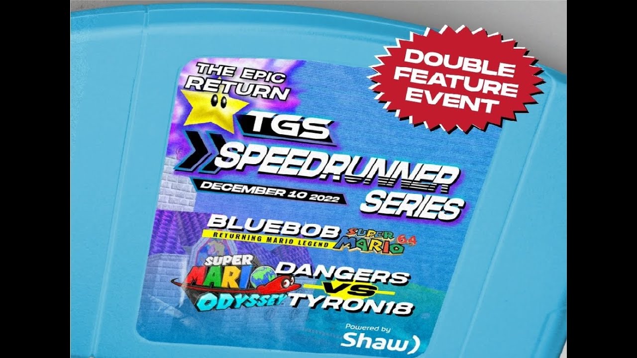 Shaw TGS Speedrunner Series: Feat. Mario 64 & Celeste