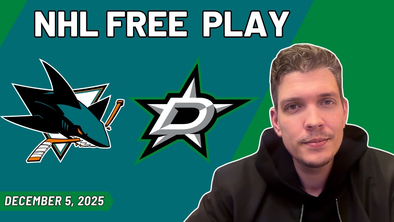 San Jose Sharks vs Dallas Stars Prediction 12/5/25 | NHL Pick &ndash; August Young