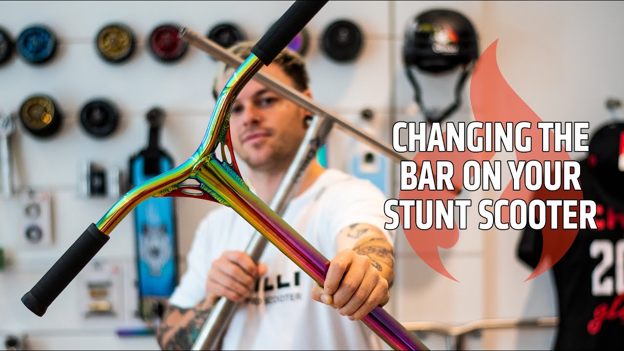 How To Change The Bar On Your Stunt Scooter | Chilli Online Classes