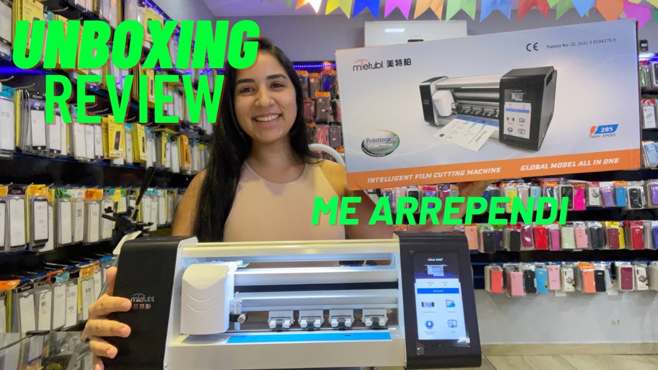 Unboxing Review máquina de fazer película