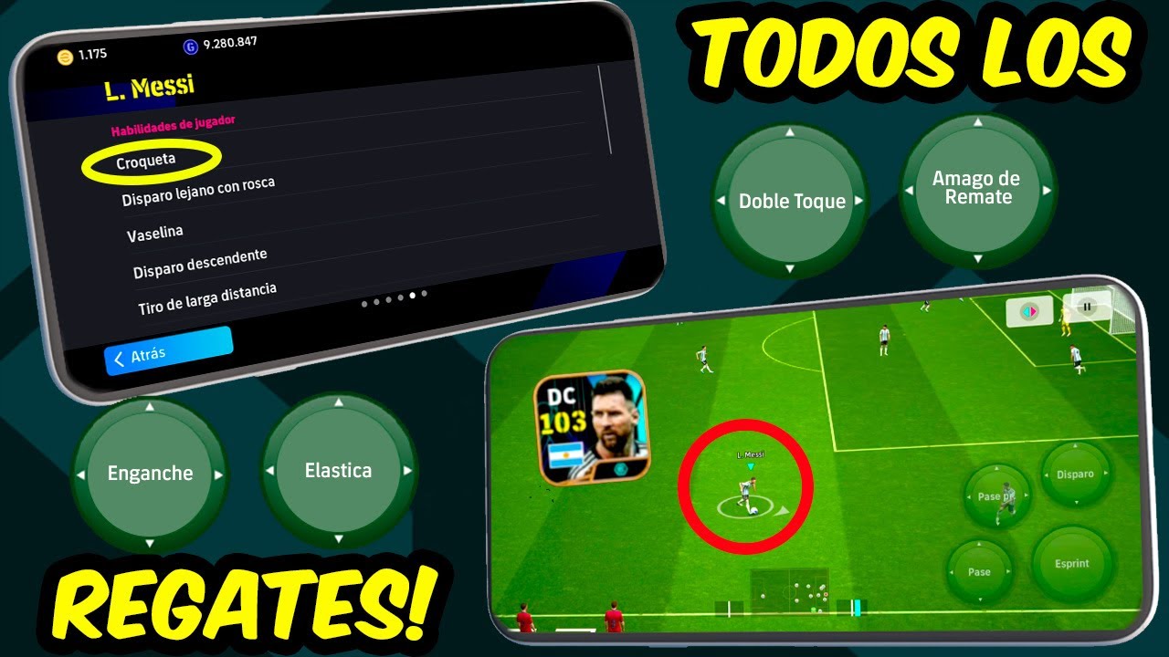 🕺 КАК ВЕСТИ МЯЧ В EFOOTBALL 2025 Mobile ✅ ОБЪЯСНЕНЫ ВСЕ ДРИБЛИНГОВЫЕ ДВИЖЕНИЯ В ИГРЕ!