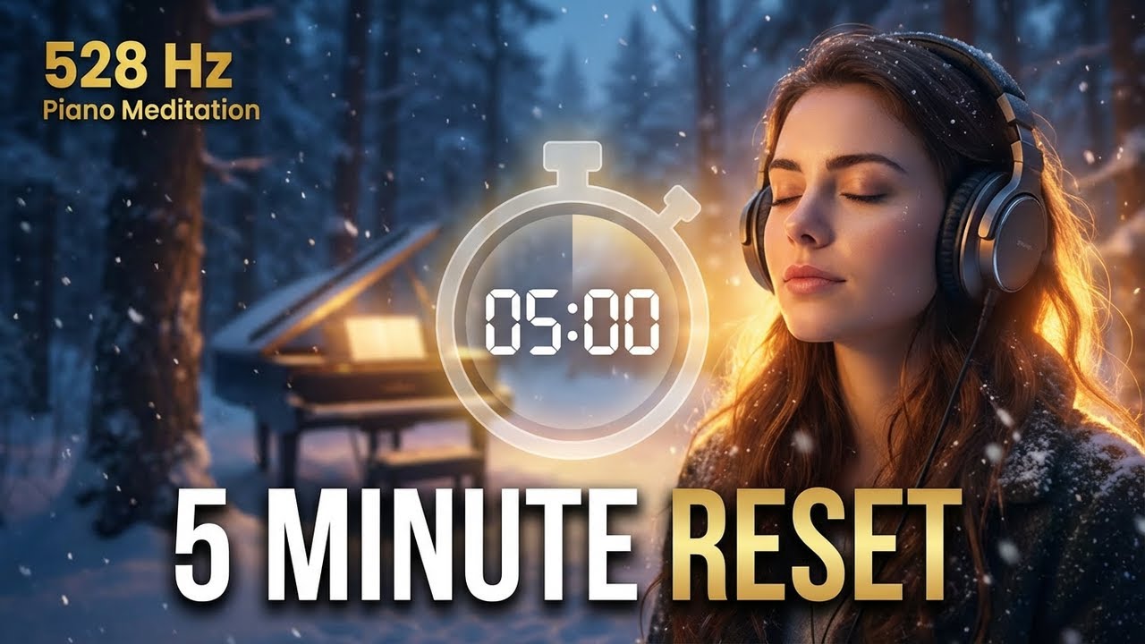 528 Hz Piano Meditation – Christmas Fairytale | Healing & Relaxing