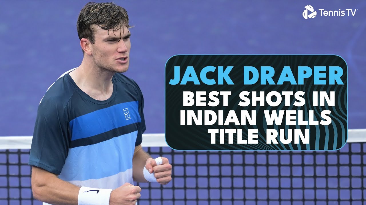 Jack Draper's Best Shots En Route To First Masters 1000 title 🔥 | Indian Wells 2025