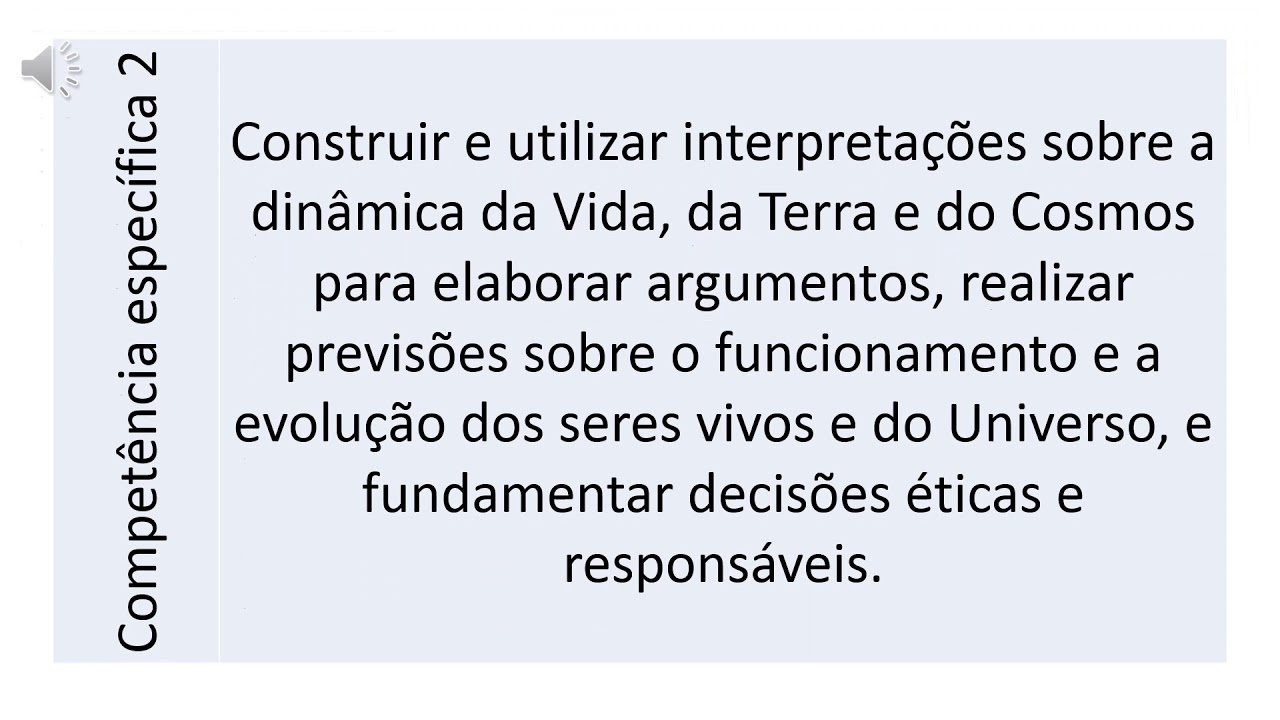 Vídeo 4D  - Competências e habilidades específicas de Ciências da Natureza na BNCC