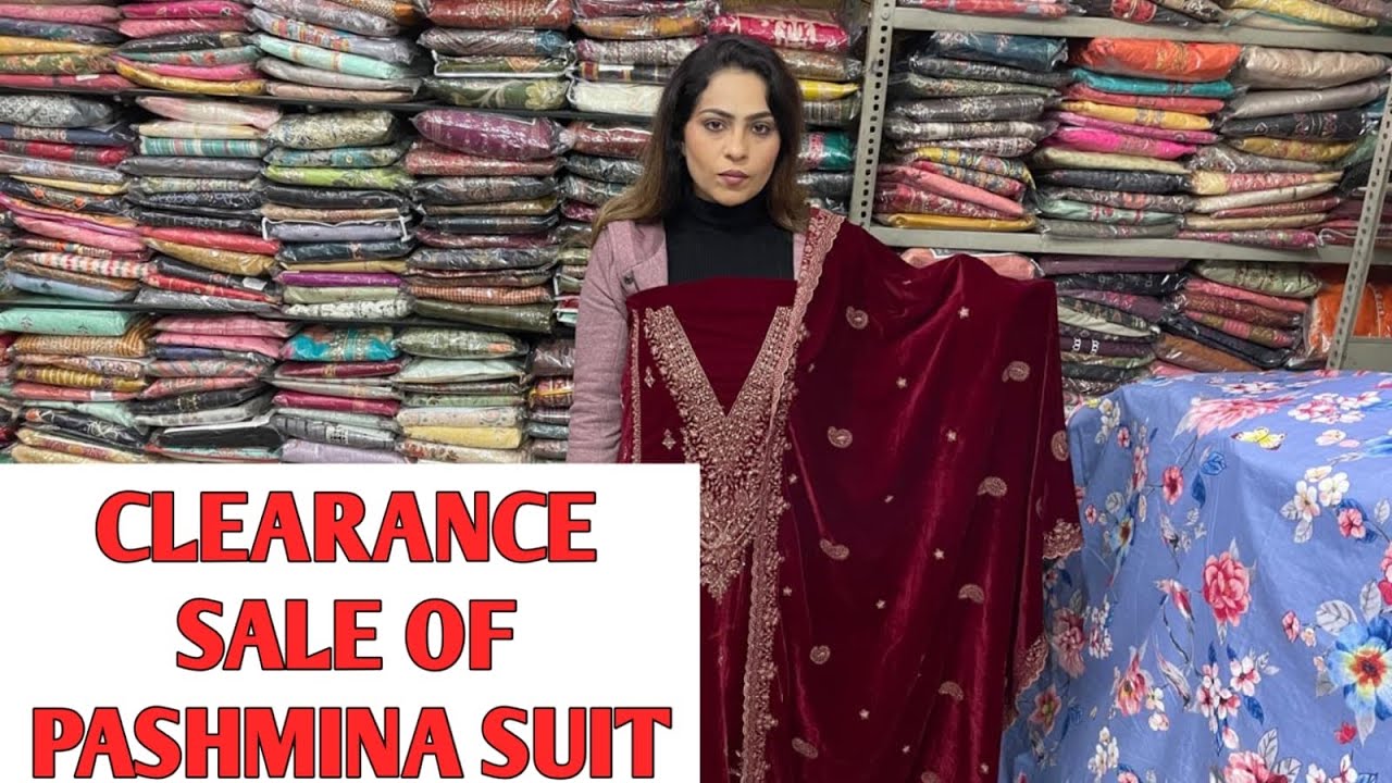 PURE PASHMINA SUITS | PREMIUM QUALITY PASHMINA OR VELVET SUITS IN BIG OFFER |LAKSH FASHION JALANDHAR