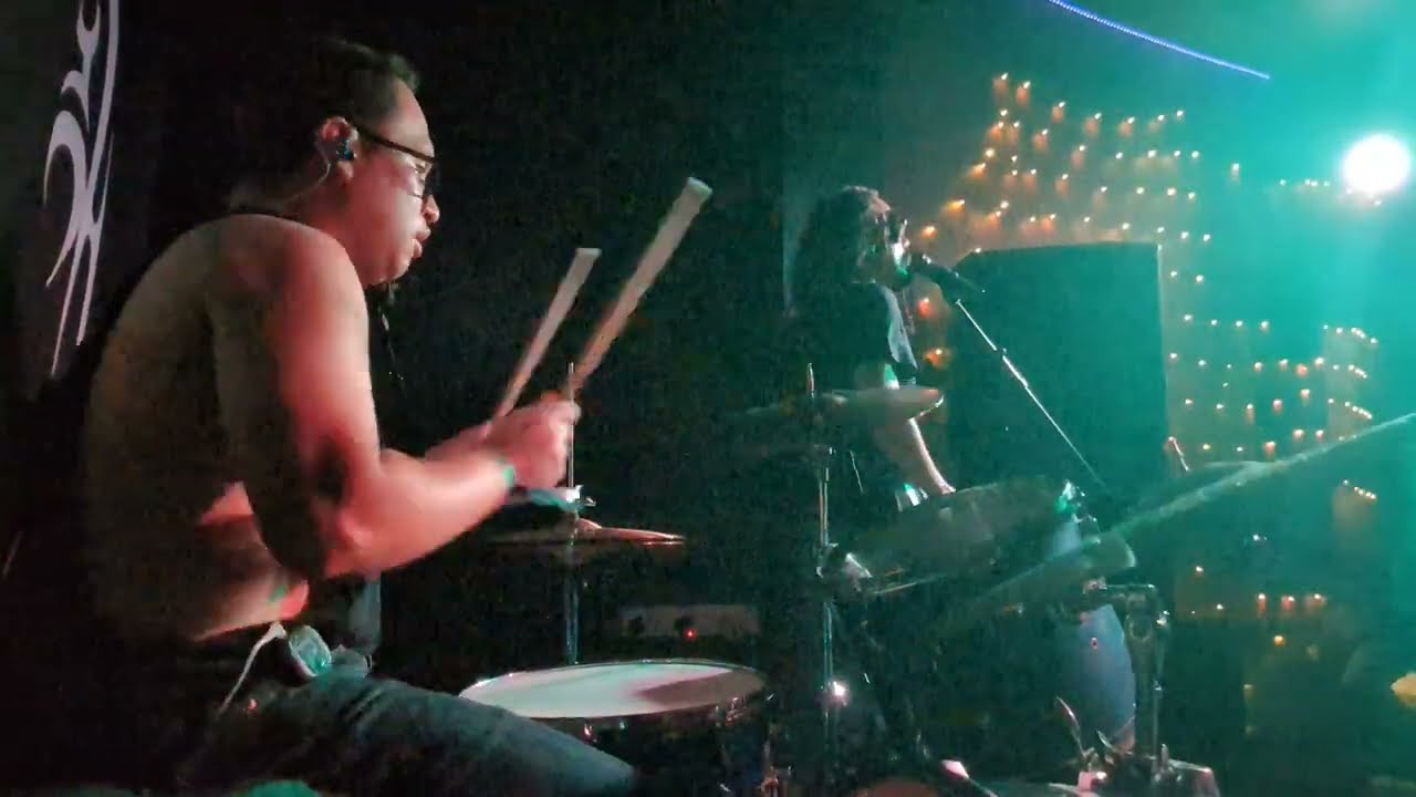 Sick live at The Stags Head, London | Drum cam @sick100