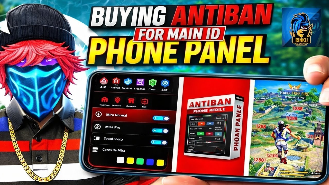 IOS PANEL FREE FIRE | PANEL IOS FREE FIRE || ANTIBAN IOS PANEL FREE FIRE || IOS STREAMER PANEL ||