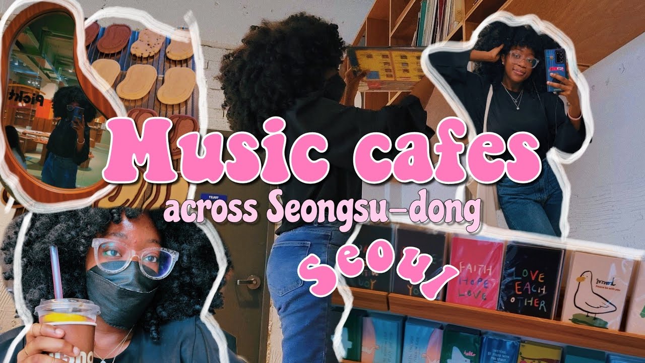 A Day in the Life Visiting Music Cafes & A Fashion House in Seongsu-dong, Seoul | Black in Korea