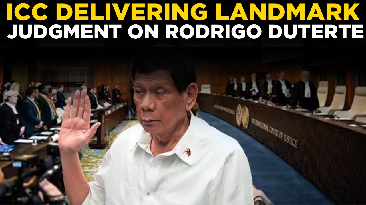 LIVE Rodrigo Duterte Hearing | ICC Begins Confirmation Of Charges Hearing For Phlippine X-Prez