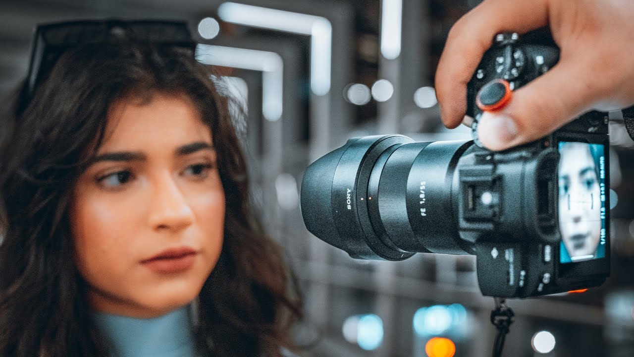 CRISP f/1.2 Portrait Photography at Night (POV)