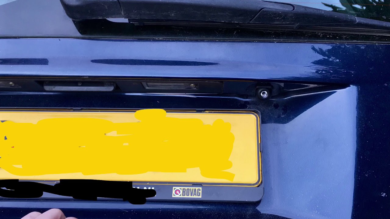 DIY backup camera Volvo XC70