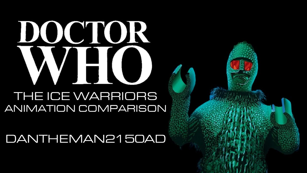 Doctor Who: The Ice Warriors Animation Comparison