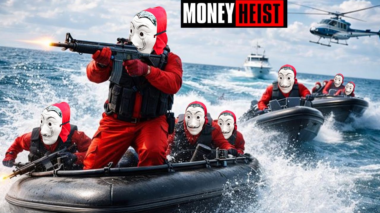 PARKOUR VS MONEY HEIST! 6 | BAD GUYS: No ESCAPE, Ocean Turns Into a Battlefield (BELLA CIAO)Epic POV