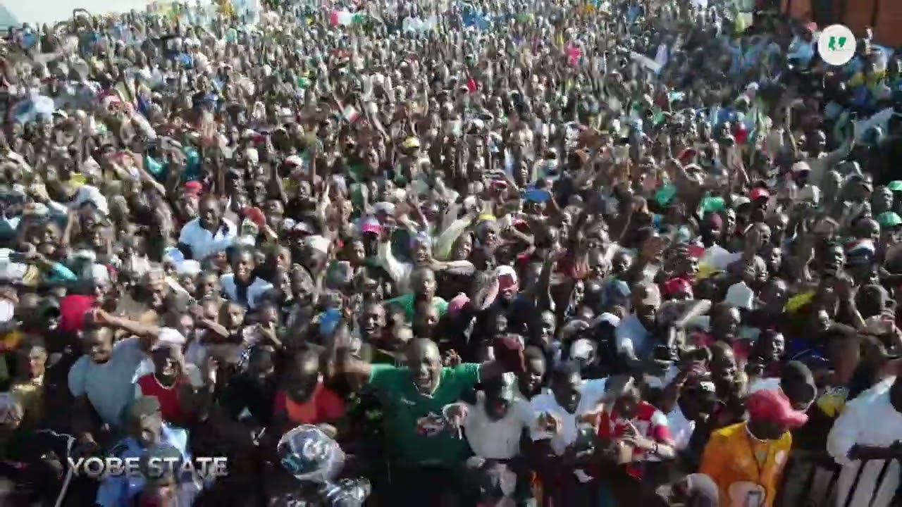 H.E Atiku Abubakar and Ifeanyi Okowa Storm Yobe for the 2023 PDP Presidential Campaign Rally
