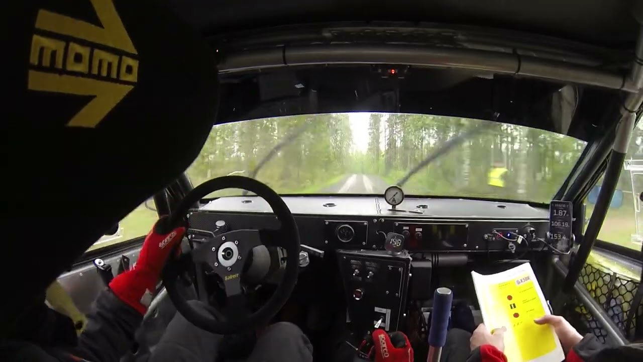 Metalli Järvelä Ralli 2025 EK5 Volvo 740