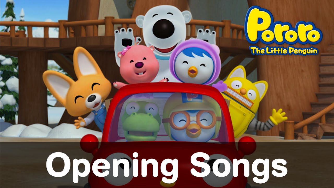 (EN)[The Little Penguin Pororo] S1~S5 Opening Songs