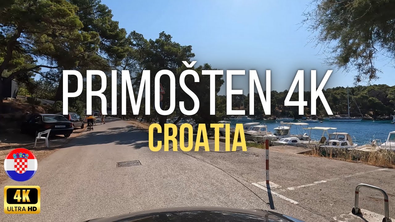 Croatia 4K Drive Rogoznica – Primošten Drone