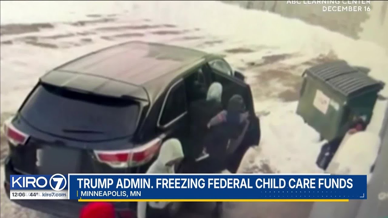 Trump Admin. freezing federal child care funds